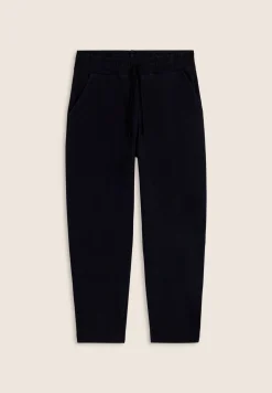 Freddy Pantaloni cropped in felpa di cotone tinto effetto vintage-Donna Pantaloni Sportivi|Tutti I Pantaloni