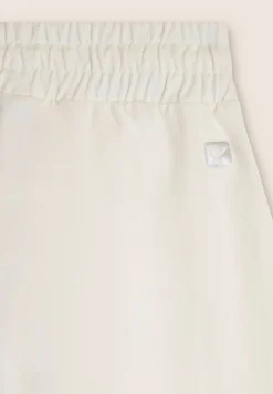 Freddy Pantaloni cropped in felpa di cotone tinto effetto vintage-Donna Pantaloni Sportivi|Tutti I Pantaloni