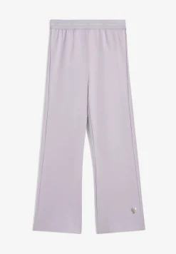 Freddy Pantaloni da bambina con fondo svasato e vita logata- Leggings