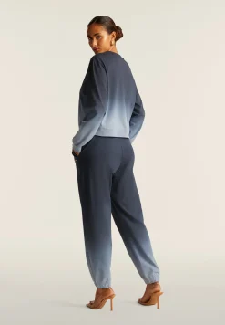 Freddy Pantaloni dégradé in jersey con elastico sul fondo-Donna Pantaloni Sportivi