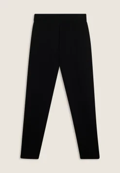 Freddy Pantaloni donna in felpa micro-trecce con fondo dritto-Donna Pantaloni Sportivi