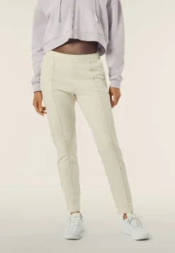 Freddy Pantaloni donna in felpa garzata con impuntura centrale-Donna Pilates|Ginnastica