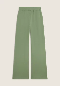 Freddy Pantaloni donna in felpa a Gamba Ampia con Vita Alta-Donna Fitness|Pantaloni Sportivi
