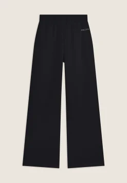 Freddy Pantaloni donna in felpa a Gamba Ampia con Vita Alta-Donna Fitness|Pantaloni Sportivi