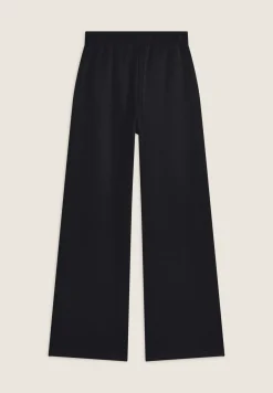 Freddy Pantaloni donna in felpa a Gamba Ampia con Vita Alta-Donna Fitness|Pantaloni Sportivi