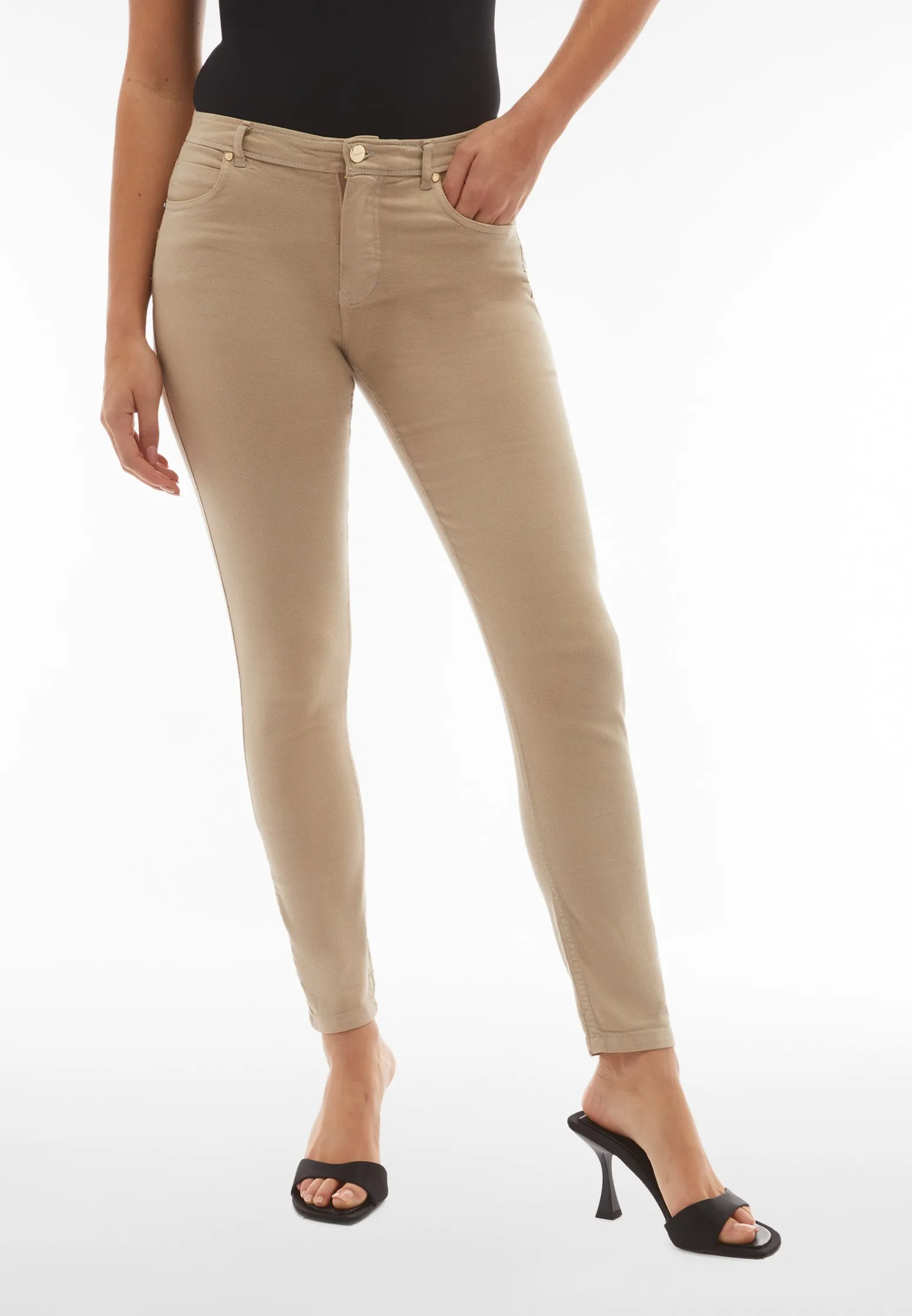 Freddy Pantaloni donna in navetta con vita regular e fit skinny-Donna Jeans E Pantaloni|Tutti I Pantaloni