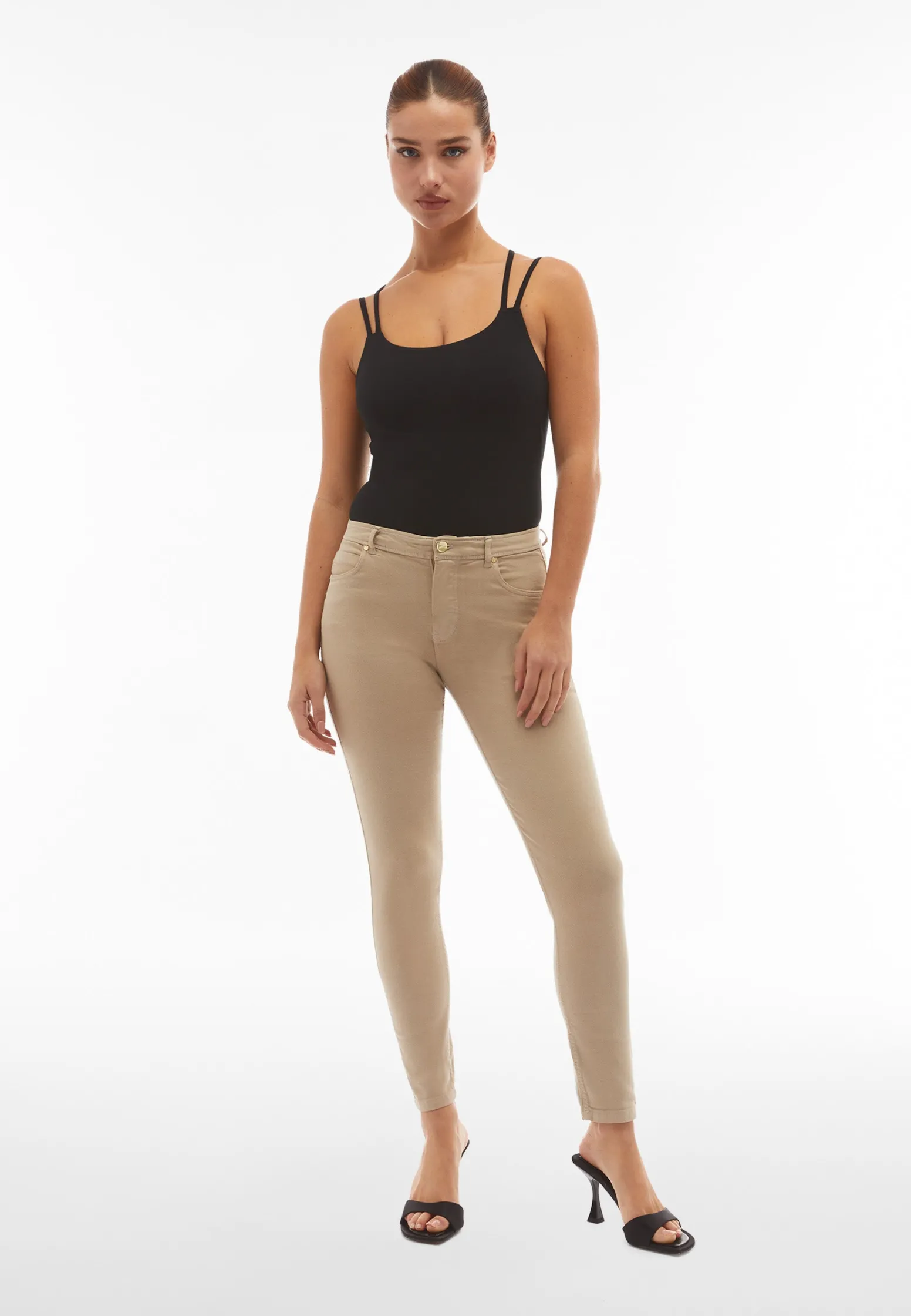 Freddy Pantaloni donna in navetta con vita regular e fit skinny-Donna Jeans E Pantaloni|Tutti I Pantaloni