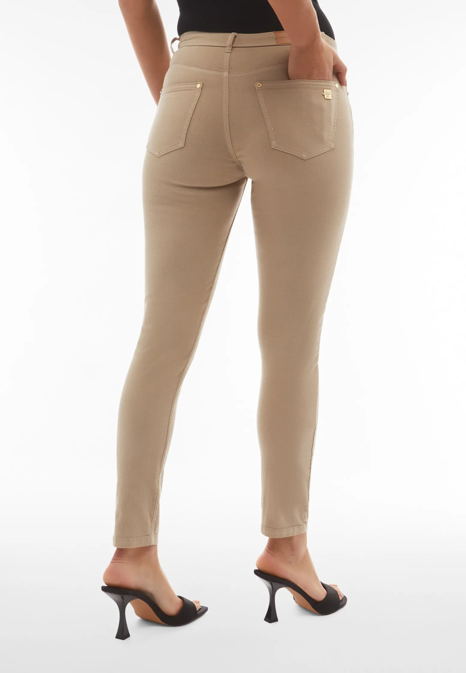 Freddy Pantaloni donna in navetta con vita regular e fit skinny-Donna Jeans E Pantaloni|Tutti I Pantaloni