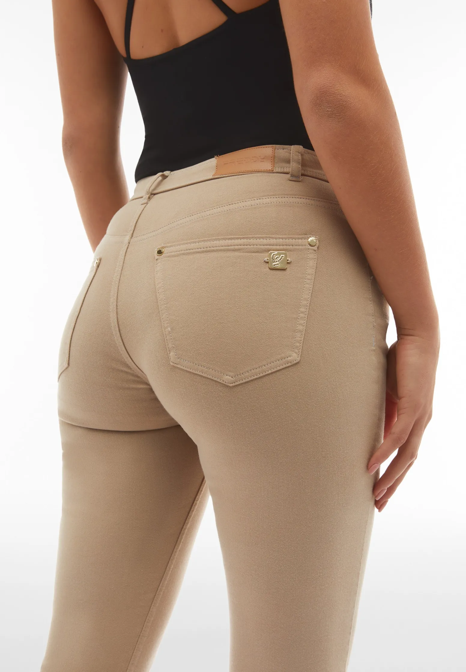 Freddy Pantaloni donna in navetta con vita regular e fit skinny-Donna Jeans E Pantaloni|Tutti I Pantaloni