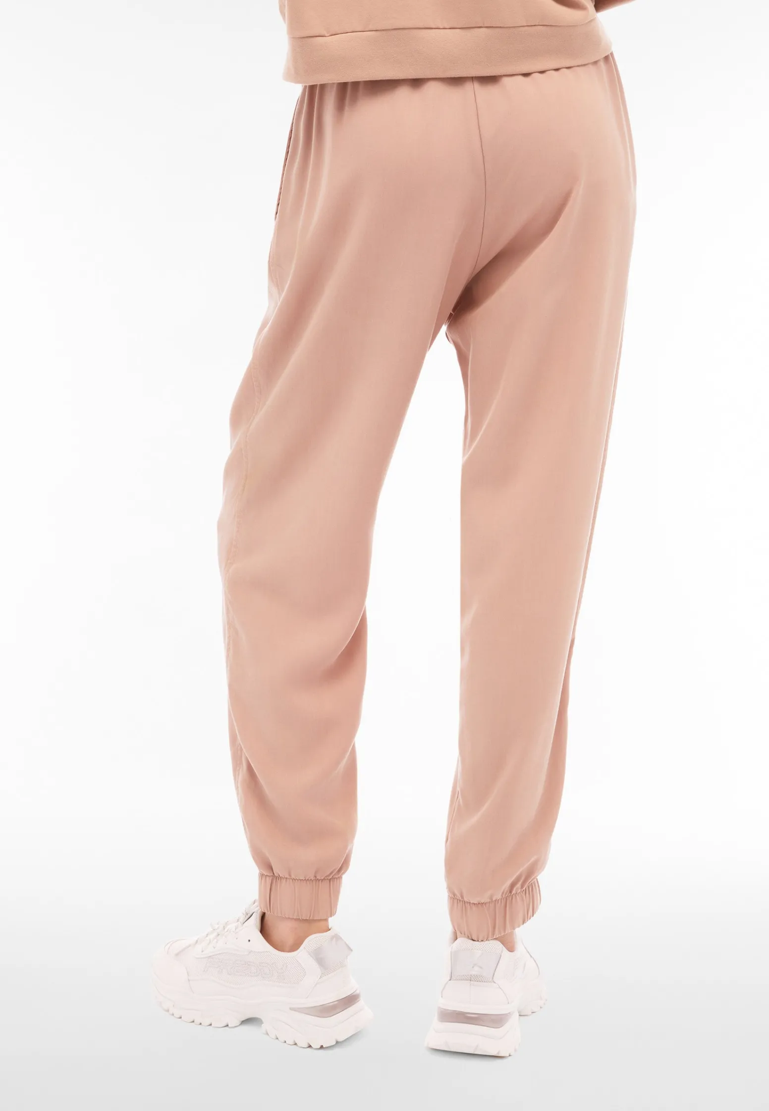 Freddy Pantaloni donna in twill lyocell con impuntura centrale-Donna Pantaloni Sportivi|Tutti I Pantaloni