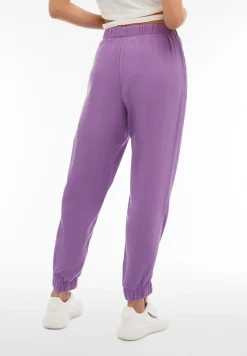 Freddy Pantaloni donna in twill lyocell con impuntura centrale-Donna Pantaloni Sportivi|Tutti I Pantaloni