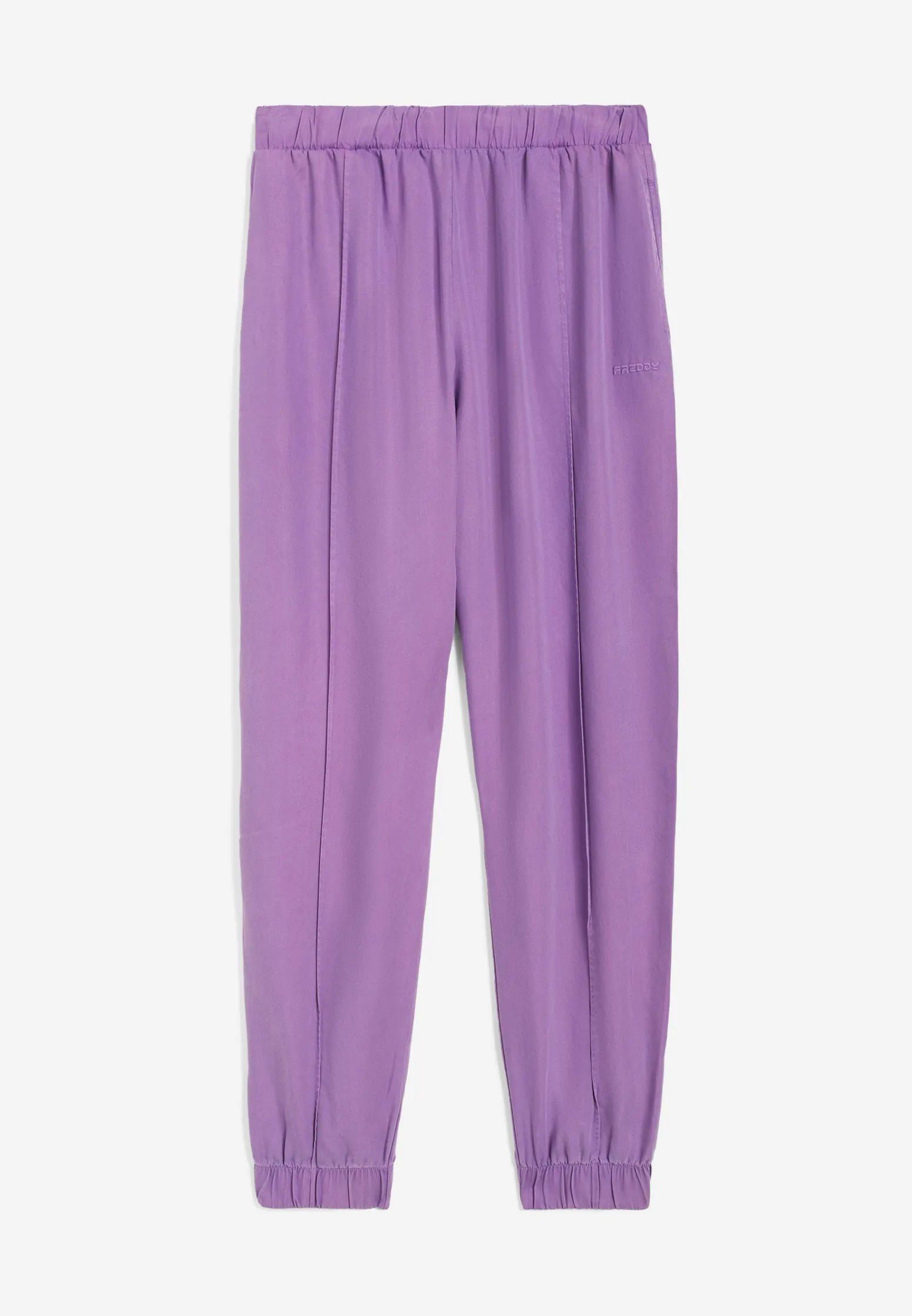Freddy Pantaloni donna in twill lyocell con impuntura centrale-Donna Pantaloni Sportivi|Tutti I Pantaloni