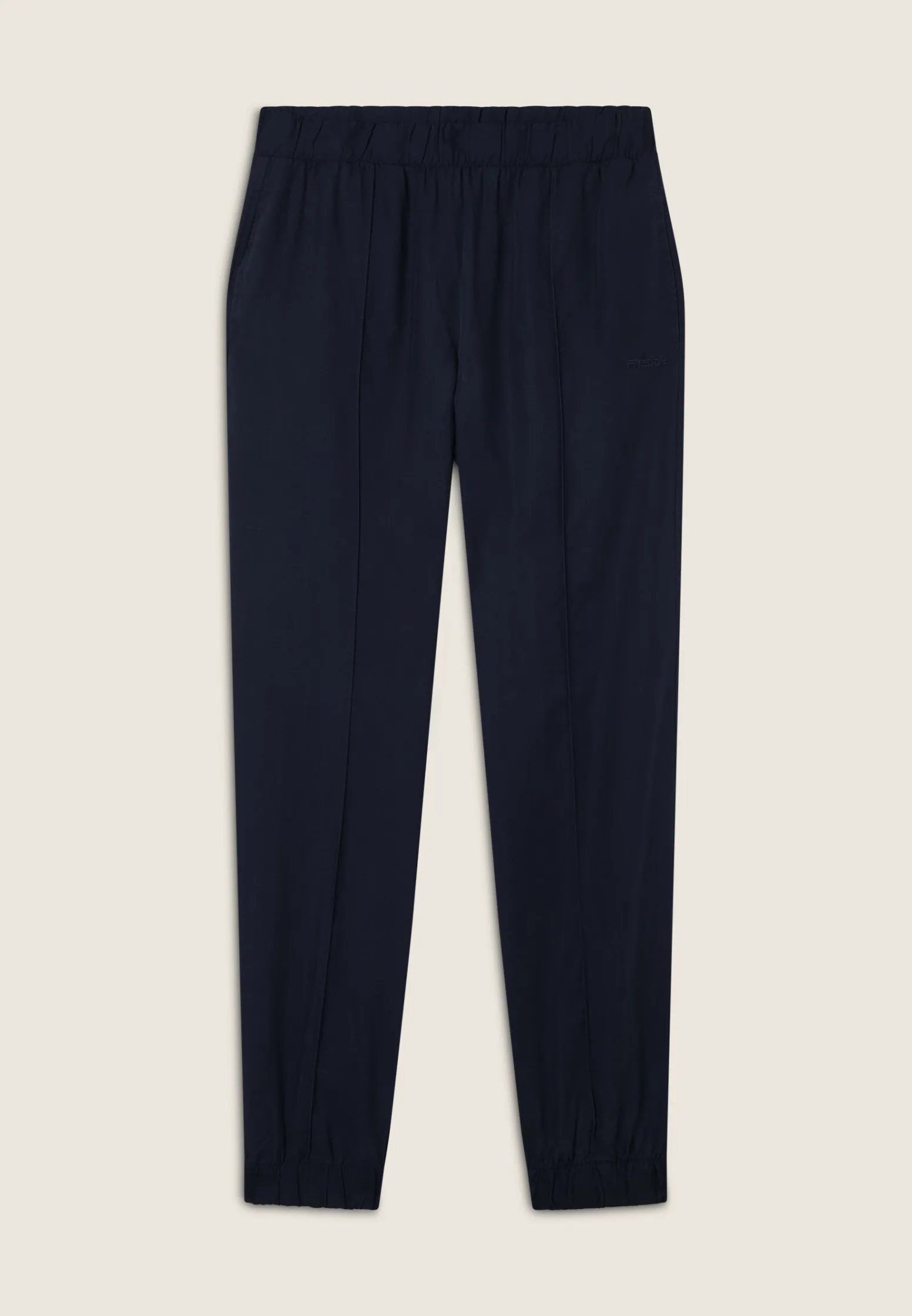 Freddy Pantaloni donna in twill lyocell con impuntura centrale-Donna Pantaloni Sportivi|Tutti I Pantaloni