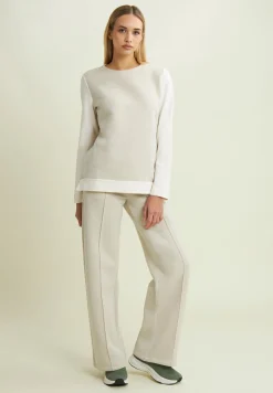 Freddy Pantaloni donna wide leg mélange lurex-Donna Pantaloni Sportivi