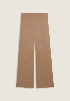 Freddy Pantaloni donna wide leg con cucitura centrale-Donna Pantaloni Sportivi