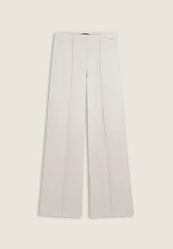 Freddy Pantaloni donna wide leg con cucitura centrale-Donna Pantaloni Sportivi