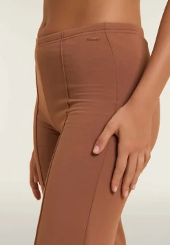 Freddy Pantaloni donna wide leg con cucitura centrale-Donna Pantaloni Sportivi