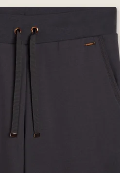 Freddy Pantaloni donna wide leg con dettagli micro-trecce-Donna Pantaloni Sportivi