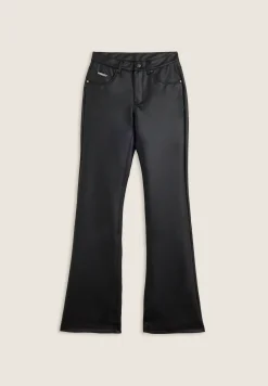 Freddy Pantaloni flare in similpelle con vita regular-Donna Jeans E Pantaloni|Tutti I Pantaloni