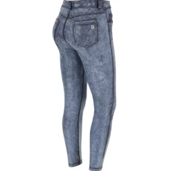 Freddy Pantaloni BLACK skinny in similpelle effetto used-Donna Jeans E Pantaloni|Tutti I Pantaloni