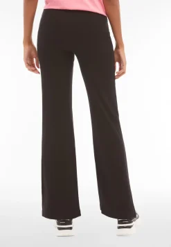 Freddy Pantaloni in costina dal fondo flare con spacchi laterali-Donna Pantaloni Sportivi|Tutti I Pantaloni