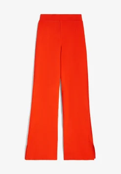 Freddy Pantaloni in costina dal fondo flare con spacchi laterali-Donna Pantaloni Sportivi|Tutti I Pantaloni