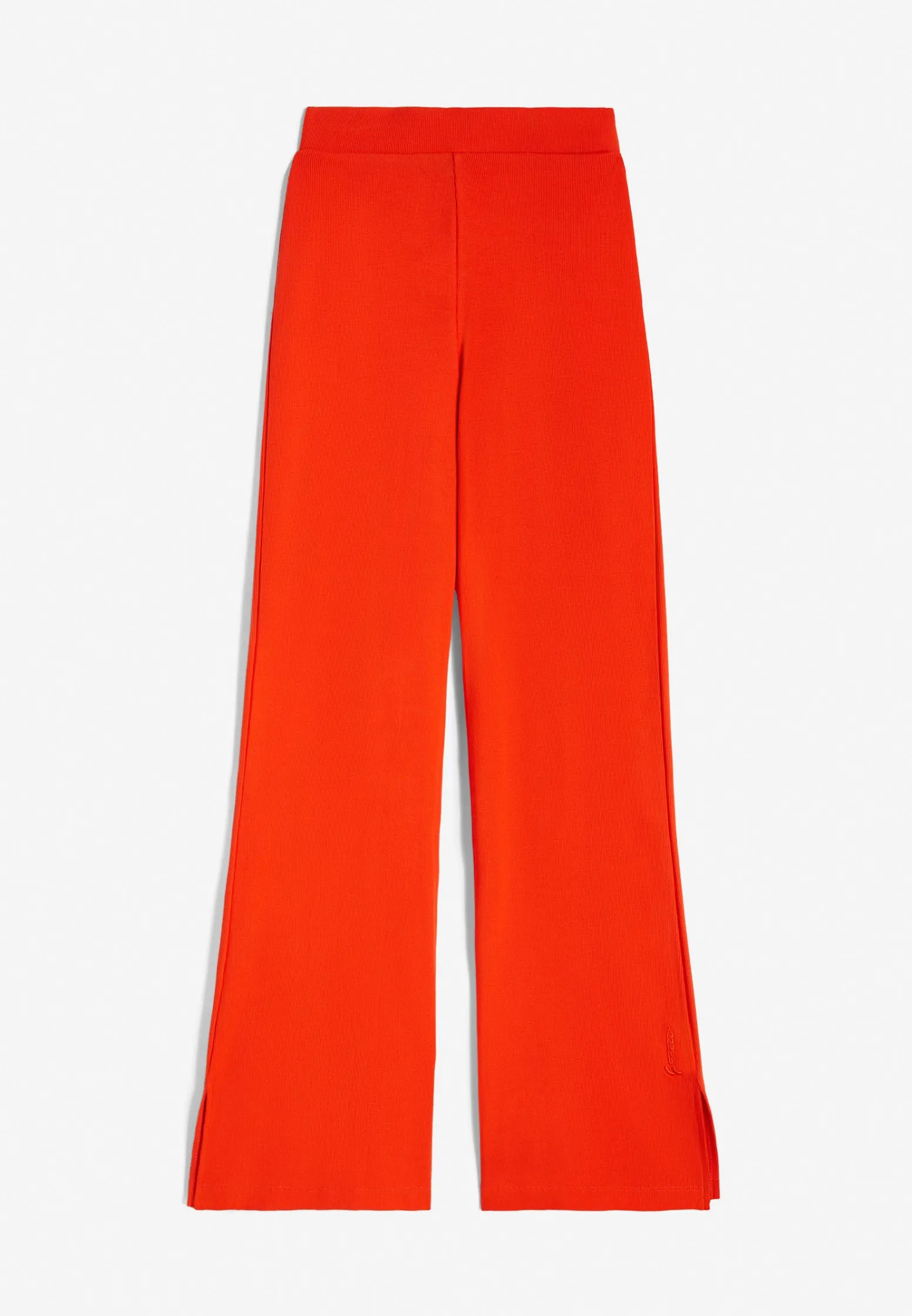 Freddy Pantaloni in costina dal fondo flare con spacchi laterali-Donna Pantaloni Sportivi|Tutti I Pantaloni