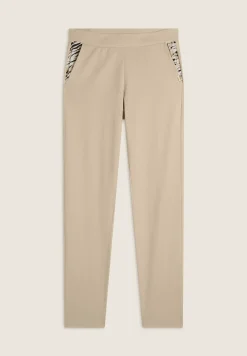 Freddy Pantaloni in jersey con apertura tasche animalier-Donna Pantaloni Sportivi|Tutti I Pantaloni