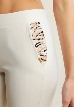 Freddy Pantaloni in jersey con apertura tasche animalier-Donna Pantaloni Sportivi|Tutti I Pantaloni