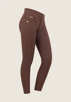 Freddy Pantaloni in Similpelle Laminata con Vita Alta a Incrocio-Donna Jeans E Pantaloni|Tutti I Pantaloni