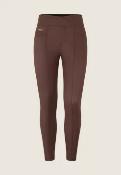 Freddy Pantaloni in Similpelle Laminata con Vita Alta a Incrocio-Donna Jeans E Pantaloni|Tutti I Pantaloni
