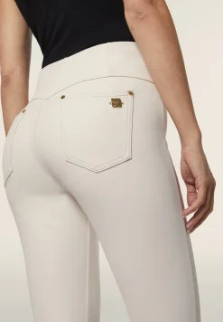 Freddy Pantaloni in Similpelle Laminata con Vita Alta superskinny-Donna Jeans E Pantaloni|Tutti I Pantaloni