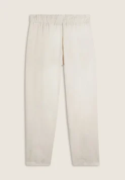 Freddy Pantaloni in Twill di Lyocell lunghezza cropped-Donna Pantaloni Sportivi