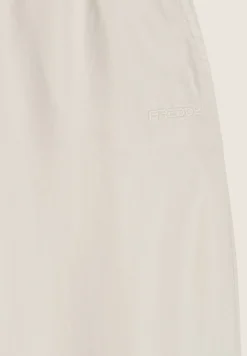 Freddy Pantaloni in Twill di Lyocell lunghezza cropped-Donna Pantaloni Sportivi