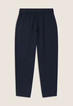 Freddy Pantaloni in Twill di Lyocell lunghezza cropped-Donna Pantaloni Sportivi