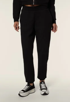 Freddy Pantaloni jogger donna in felpa garzata con elastico logato-Donna Pantaloni Sportivi|Tutti I Pantaloni