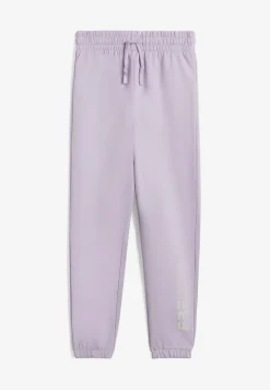 Freddy Pantaloni joggers da bambina in felpa con logo sul fondo- Pantaloni Sportivi
