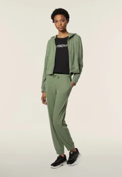 Freddy Pantaloni joggers da donna in tessuto jersey waffle-Donna Pantaloni Sportivi|Tutti I Pantaloni