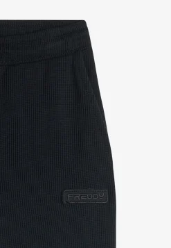 Freddy Pantaloni joggers da donna in tessuto jersey waffle-Donna Pantaloni Sportivi|Tutti I Pantaloni