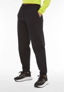 Freddy Pantaloni joggers donna in tessuto popeline tinto in capo-Donna Pantaloni Sportivi|Tutti I Pantaloni