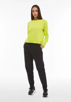 Freddy Pantaloni joggers donna in tessuto popeline tinto in capo-Donna Pantaloni Sportivi|Tutti I Pantaloni