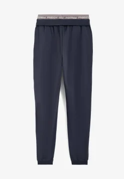Freddy Pantaloni joggers in jersey con elastico logato scopribile-Donna Pantaloni Sportivi|Tutti I Pantaloni
