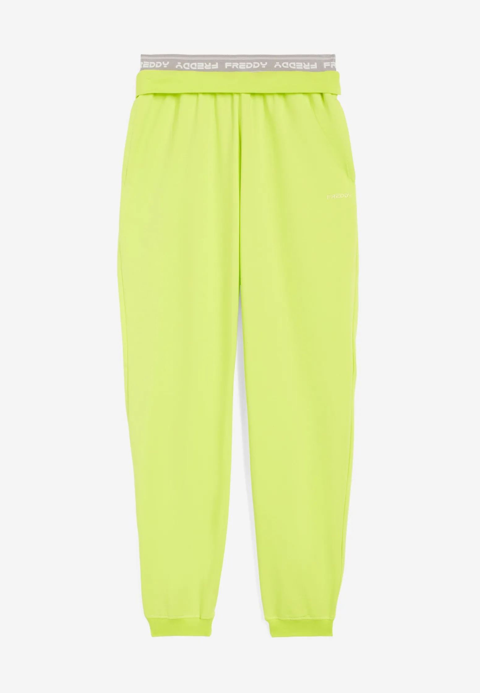 Freddy Pantaloni joggers in jersey con elastico logato scopribile-Donna Pantaloni Sportivi|Tutti I Pantaloni