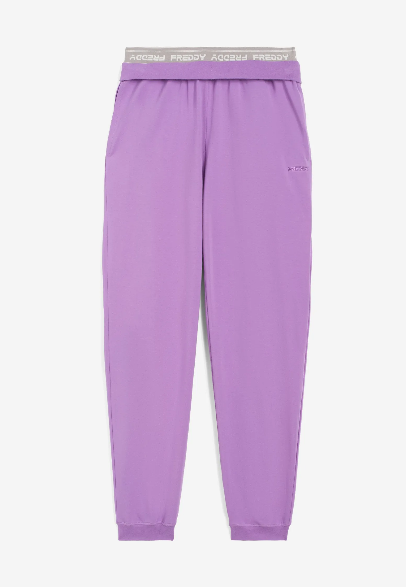 Freddy Pantaloni joggers in jersey con elastico logato scopribile-Donna Pantaloni Sportivi|Tutti I Pantaloni