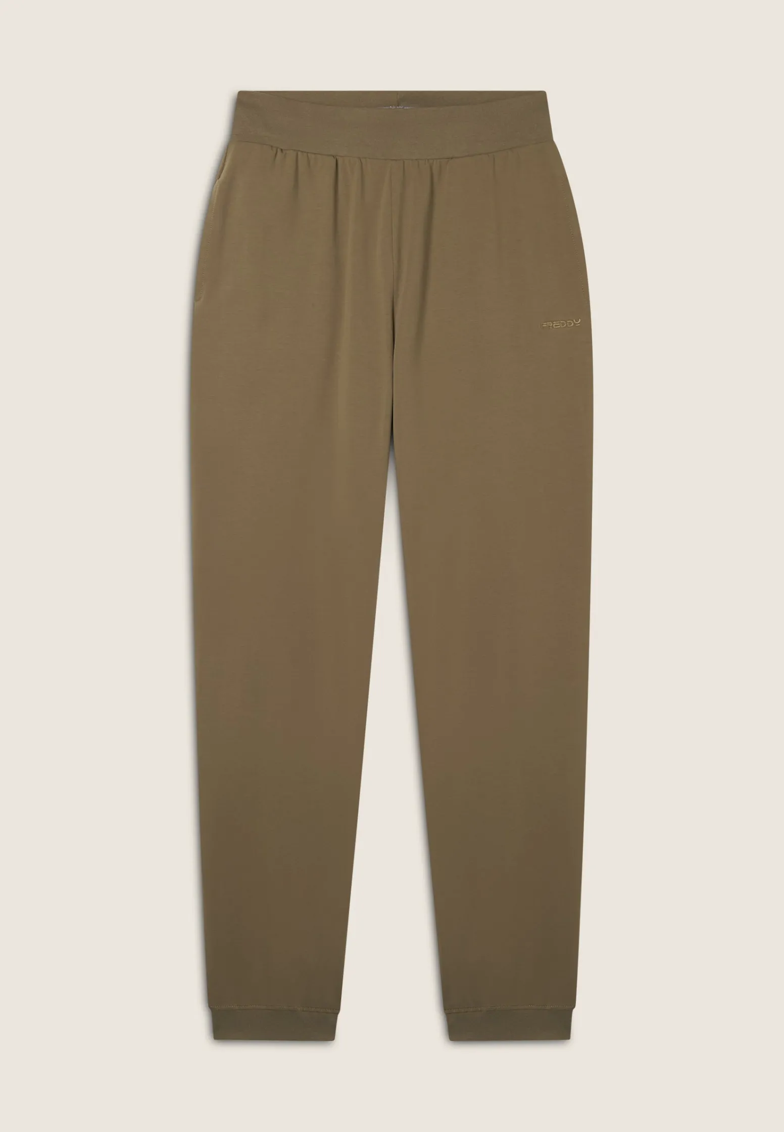 Freddy Pantaloni joggers in jersey con elastico logato scopribile-Donna Pantaloni Sportivi|Tutti I Pantaloni