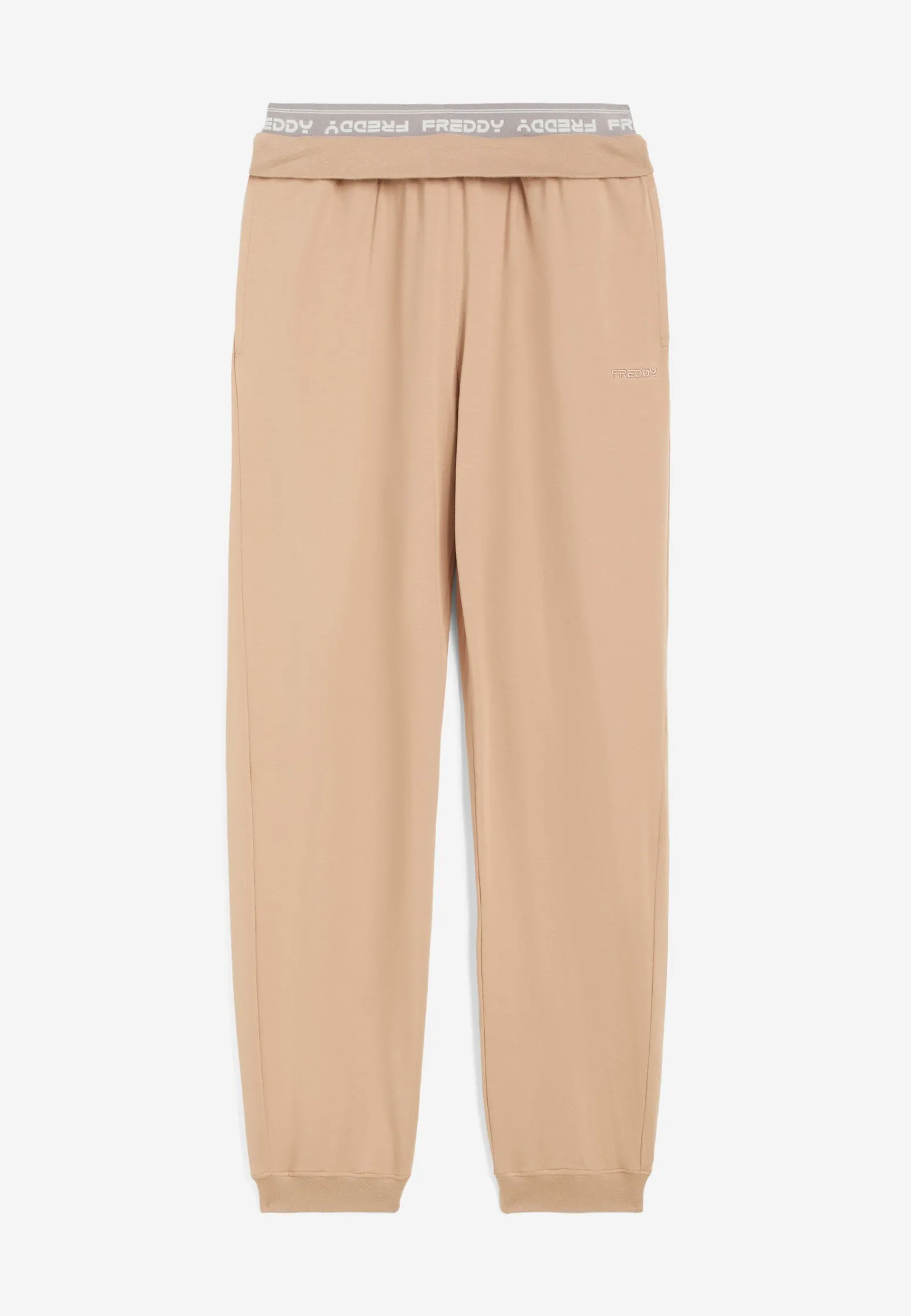 Freddy Pantaloni joggers in jersey con elastico logato scopribile-Donna Pantaloni Sportivi|Tutti I Pantaloni