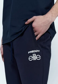 Freddy Pantaloni Joggers Uomo in jersey Elite x-Uomo Pantaloni Sportivi