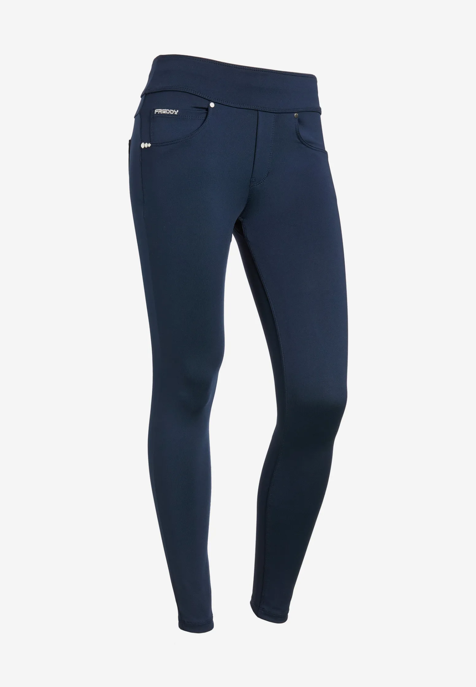 Freddy Pantaloni N.O.W.® in tessuto traspirante vita risvoltabile-Donna Jeans E Pantaloni