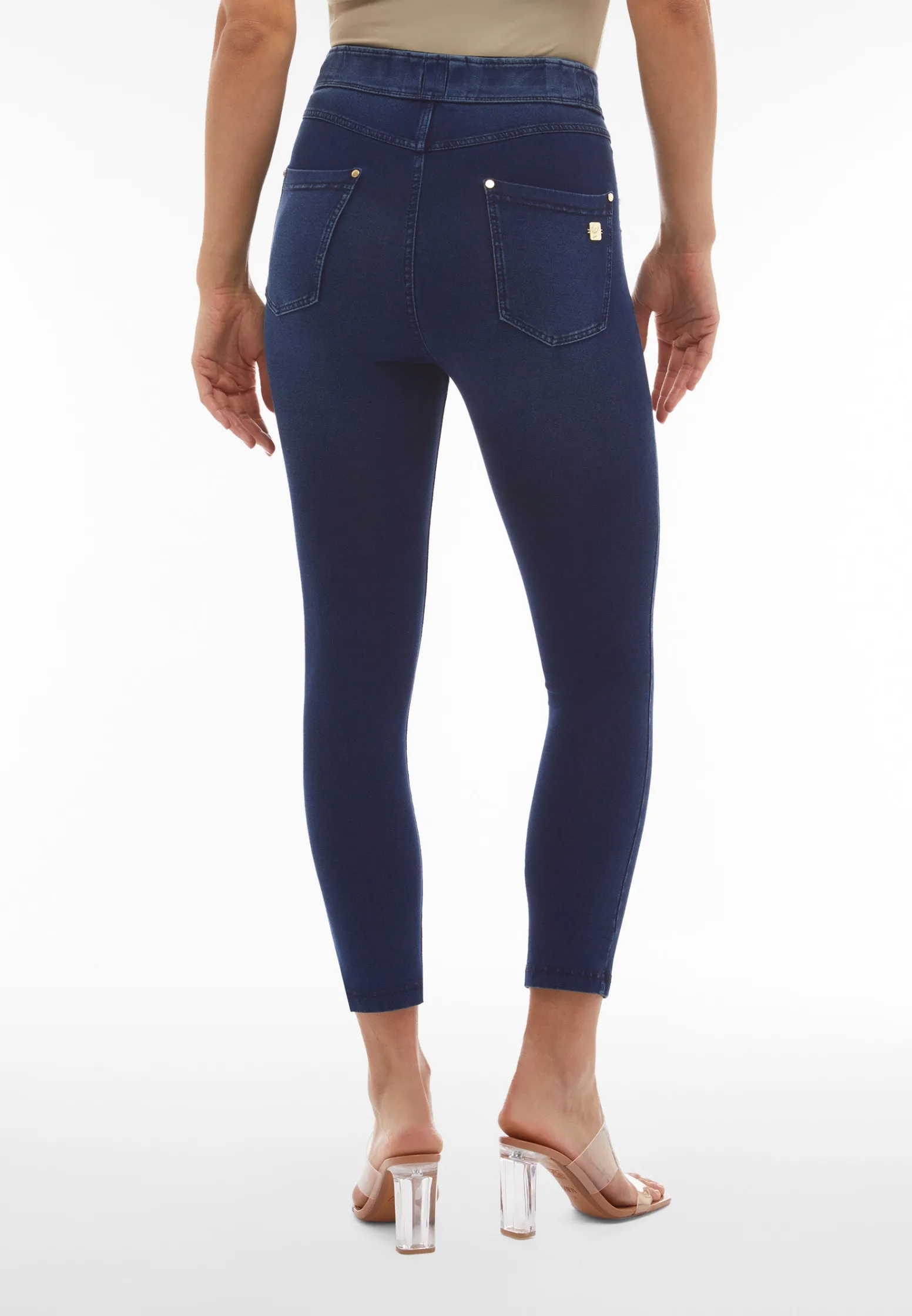 Freddy Pantaloni N.O.W.® jersey denim vita alta e spacchi sul fondo-Donna Jeans E Pantaloni|Tutti I Pantaloni