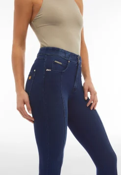 Freddy Pantaloni N.O.W.® jersey denim vita alta e spacchi sul fondo-Donna Jeans E Pantaloni|Tutti I Pantaloni